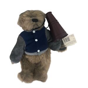 Vintage Ganz Cottage Collectibles Rudy 1999 Collegiate Jointed Bear 12”